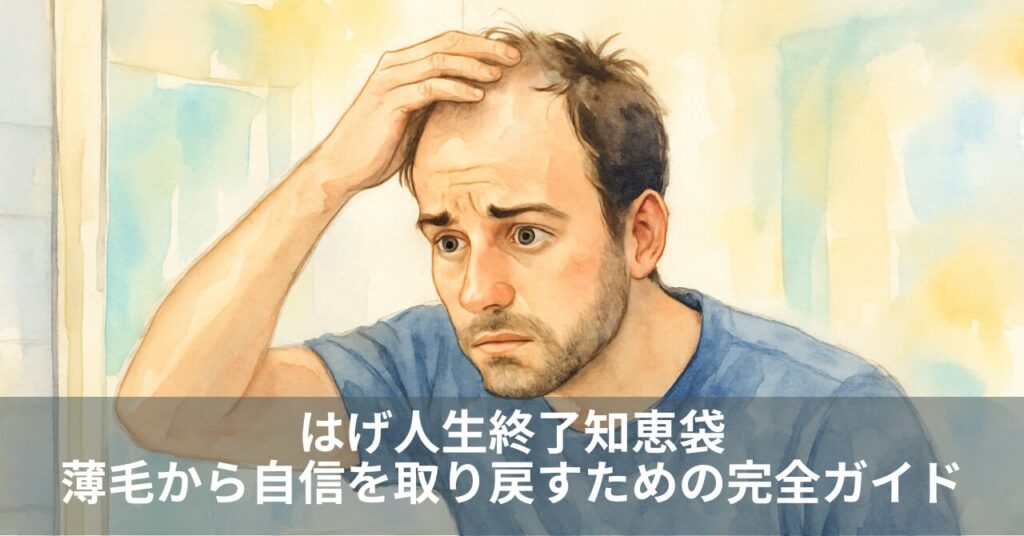 はげ人生終了知恵袋｜薄毛から自信を取り戻すための完全ガイド